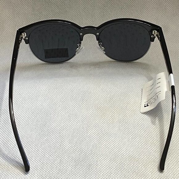 Joe’s Jeans‎ Round Rim Cat Eye Sunglasses Black New main image 8